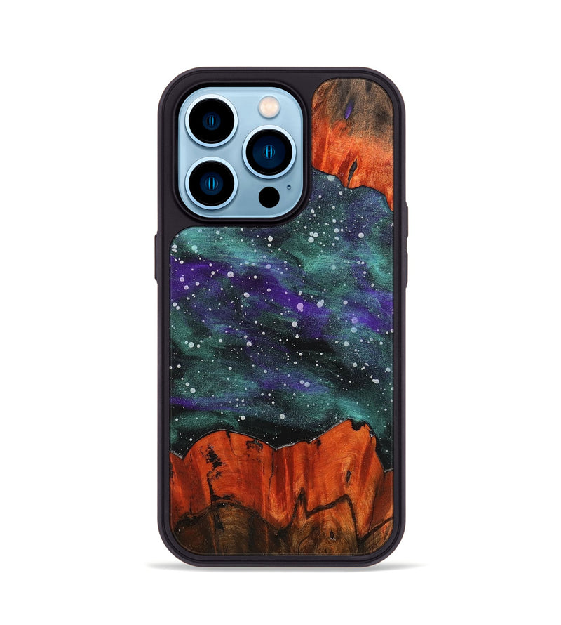 iPhone 14 Pro Wood+Resin Phone Case - Meredith (Cosmos, 708770)