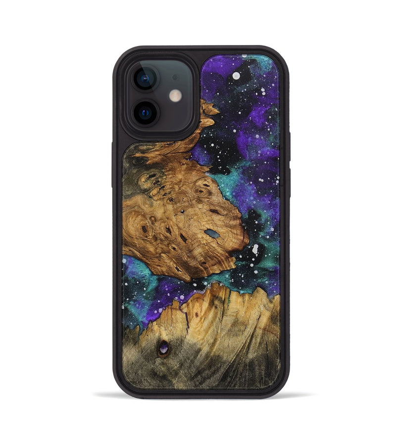 iPhone 12 Wood+Resin Phone Case - Renee (Cosmos, 708771)