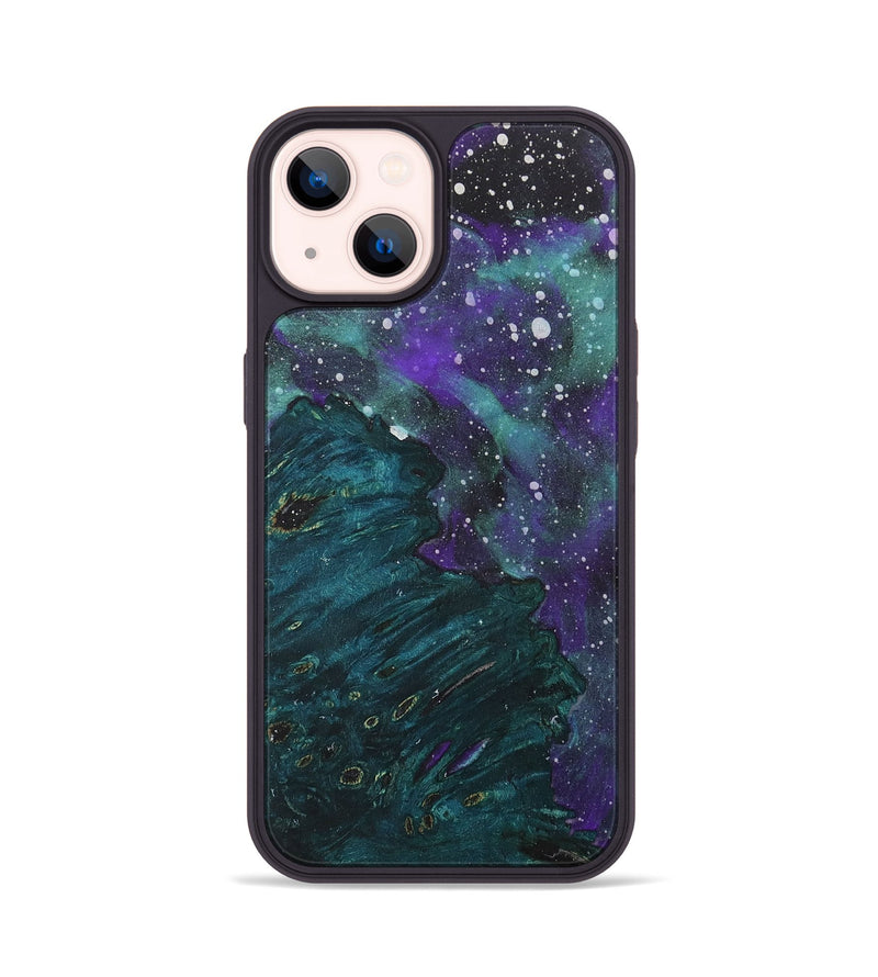 iPhone 14 Wood+Resin Phone Case - Josephine (Cosmos, 708775)