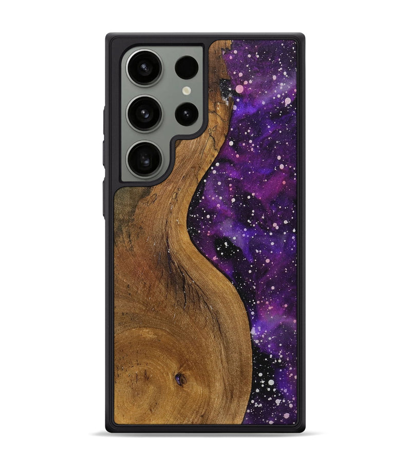 Galaxy S24 Ultra Wood+Resin Phone Case - Holly (Cosmos, 708820)