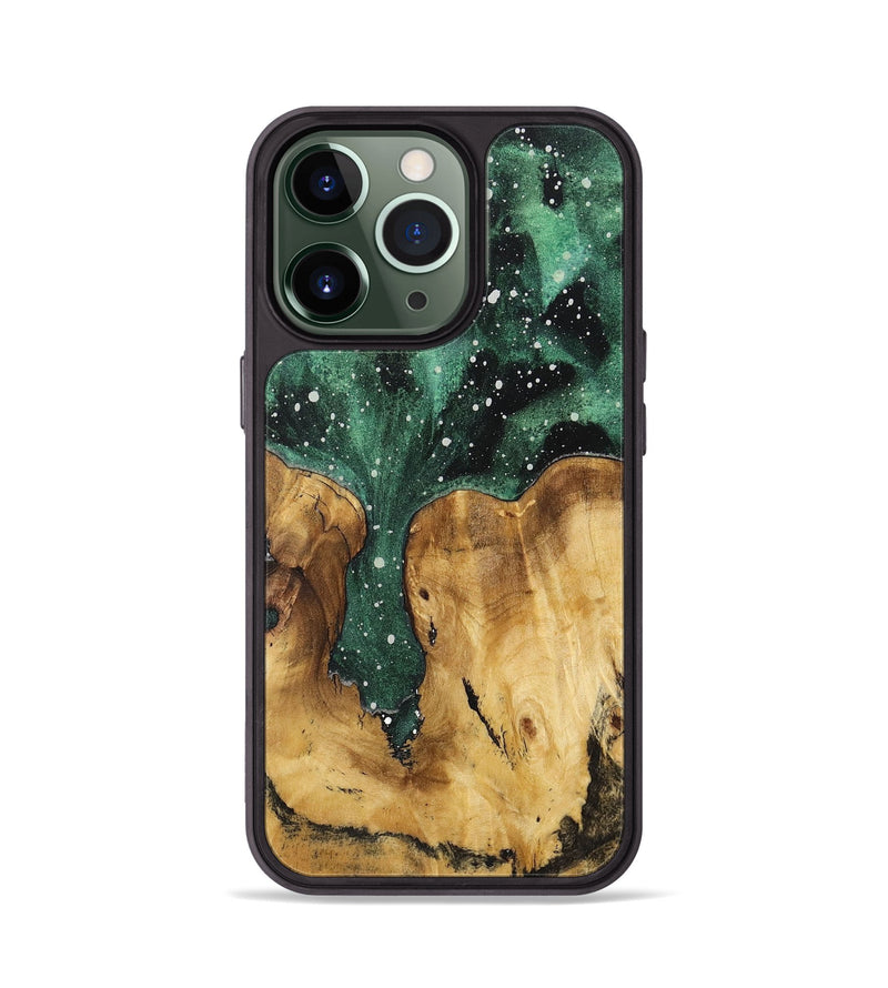 iPhone 13 Pro Wood+Resin Phone Case - Tim (Cosmos, 708866)