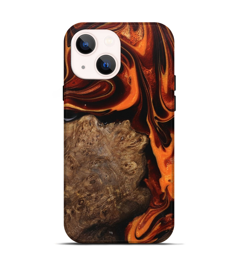 iPhone 14 ResinArt Live Edge Phone Case - Bob (Red, 708905)