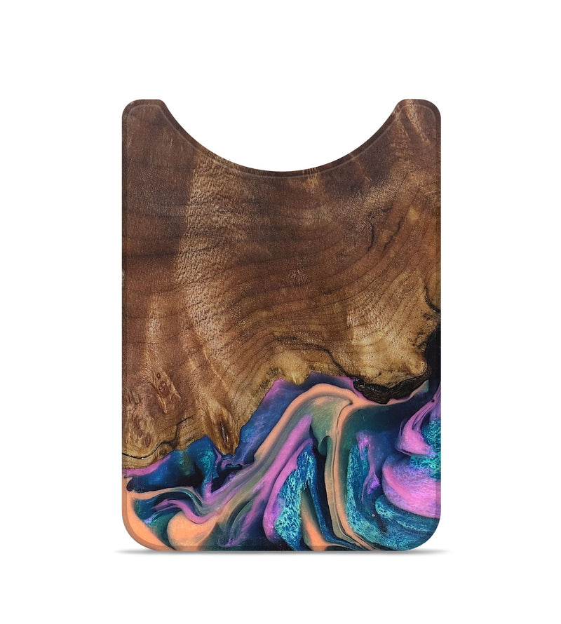 Live Edge Wood+Resin Wallet - Alicia (Purple, 708924)