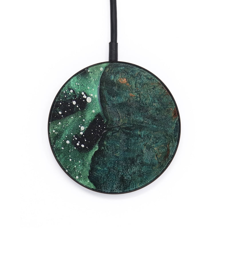 Circle Wood+Resin Wireless Charger - Thiago (Cosmos, 709029)