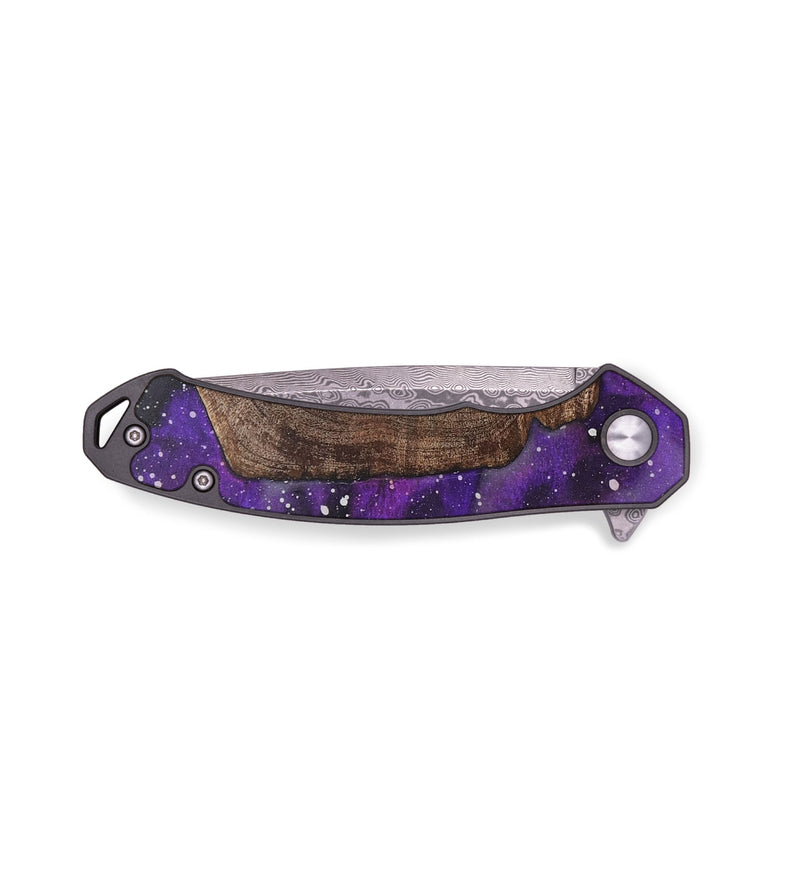 EDC Wood+Resin Pocket Knife - Rene (Cosmos, 709140)