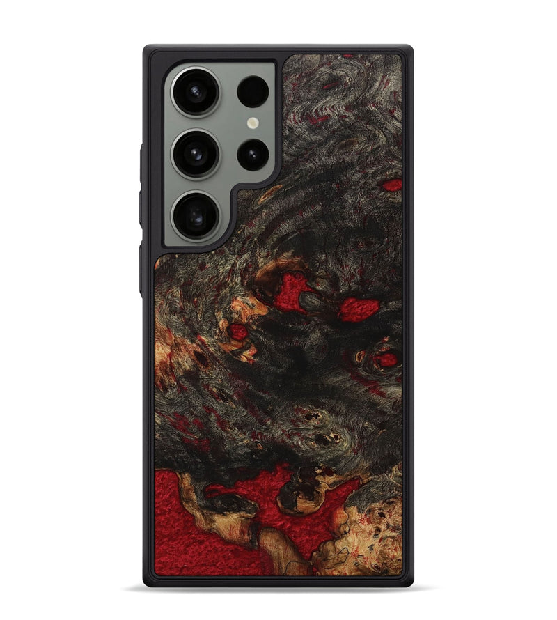 Galaxy S24 Ultra Wood+Resin Phone Case - Ali (Wood Burl, 709319)