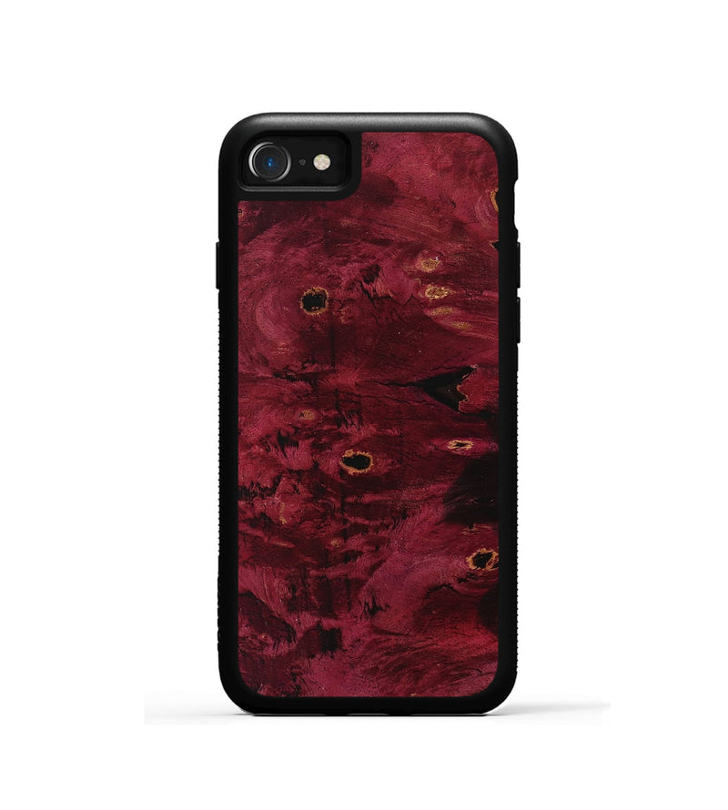 iPhone SE Wood+Resin Phone Case - Marion (Wood Burl, 709449)