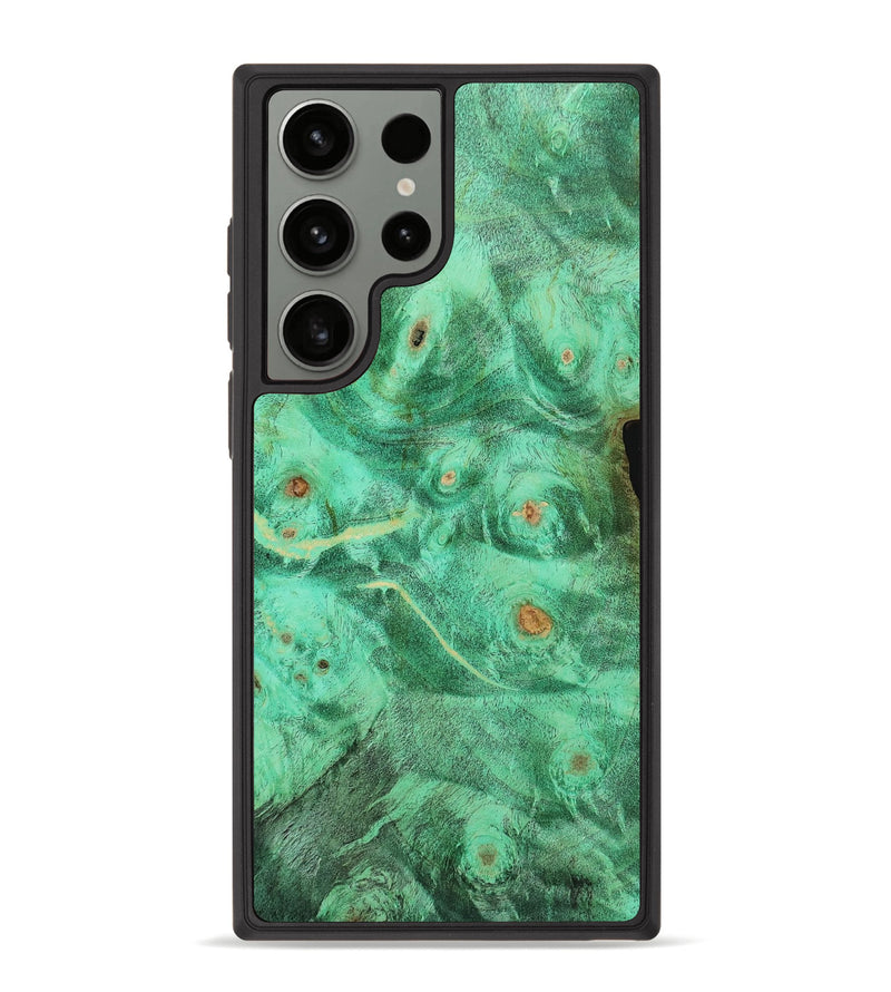 Galaxy S23 Ultra Wood+Resin Phone Case - Gregory (Wood Burl, 709452)