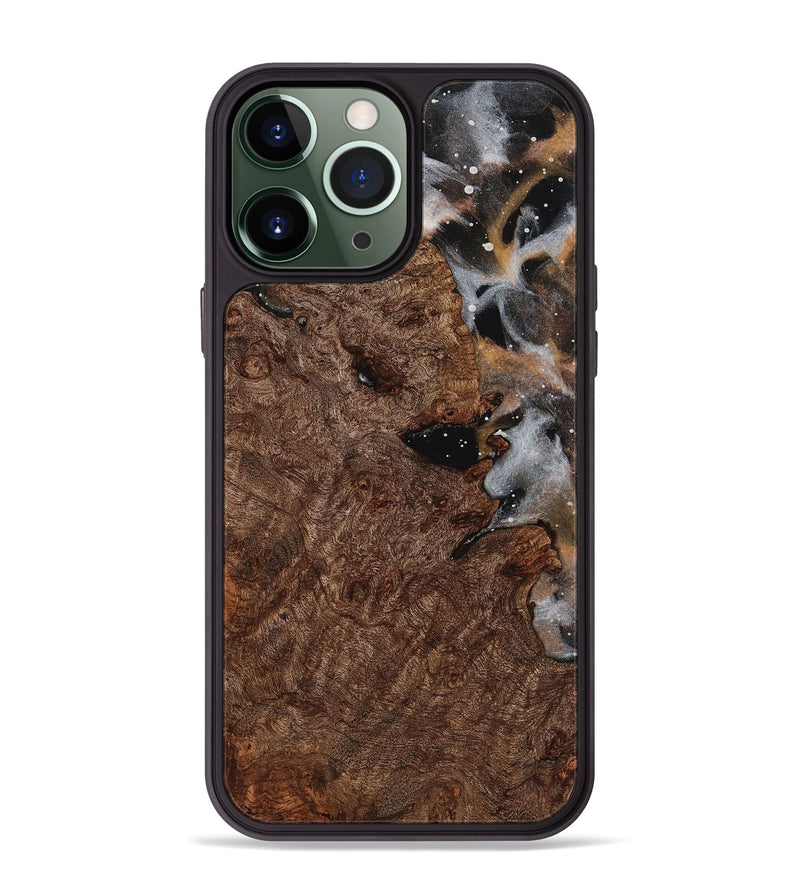 iPhone 13 Pro Max Wood+Resin Phone Case - Nayeli (Cosmos, 709554)