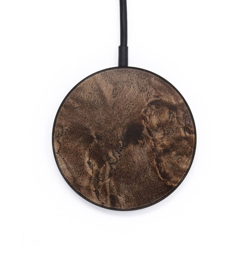 Circle Wood+Resin Wireless Charger - Carole (Wood Burl, 709616)