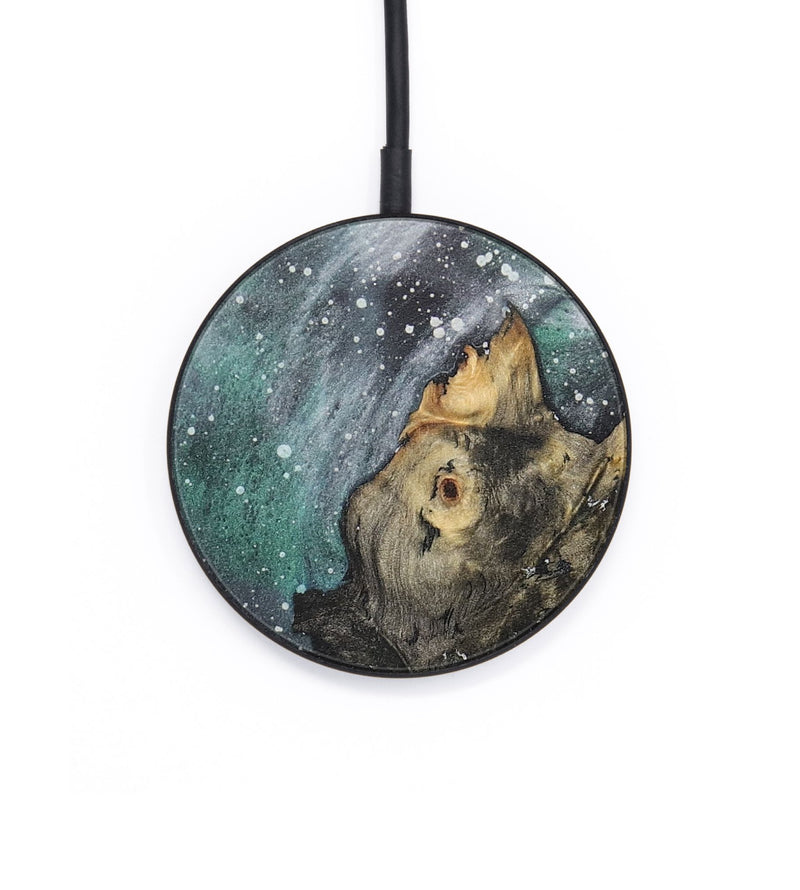 Circle Wood+Resin Wireless Charger - Mikaela (Cosmos, 709617)