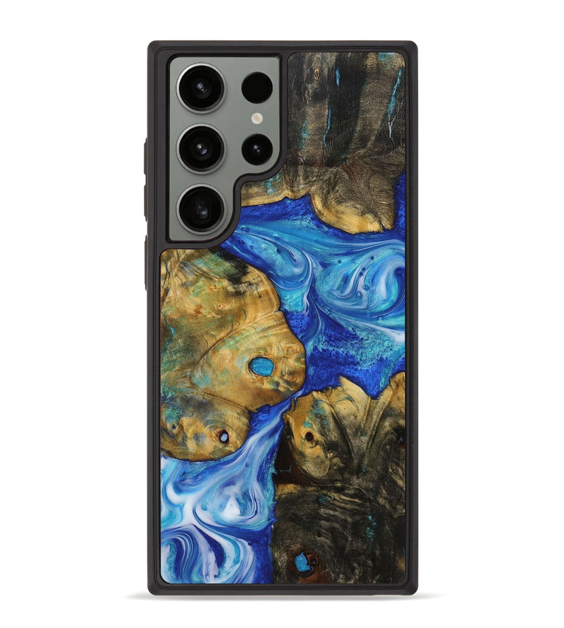 Galaxy S23 Ultra Wood+Resin Phone Case - Stacy (Mosaic, 709805)