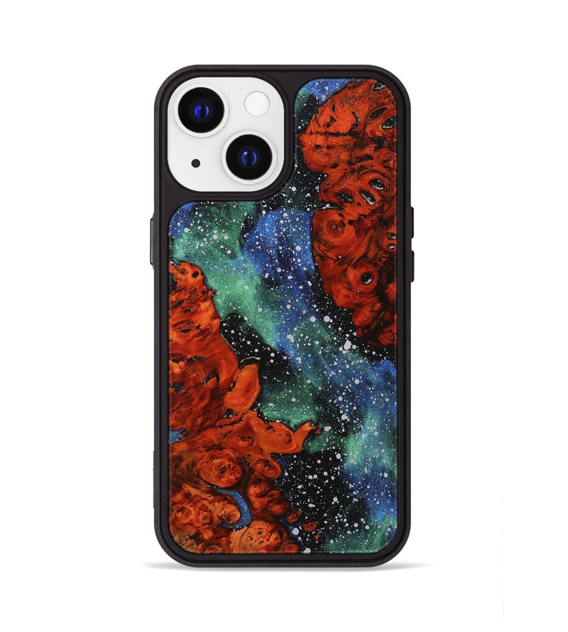 iPhone 13 Wood+Resin Phone Case - Angel (Cosmos, 709862)