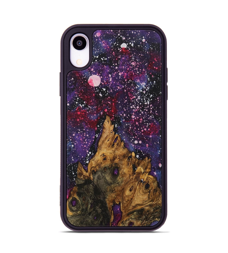 iPhone Xr Wood+Resin Phone Case - Maxine (Cosmos, 709870)