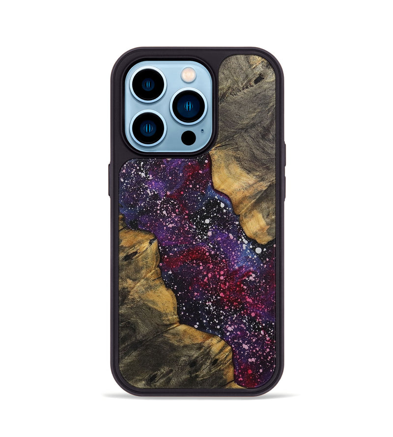 iPhone 14 Pro Wood+Resin Phone Case - Jimmy (Cosmos, 709872)