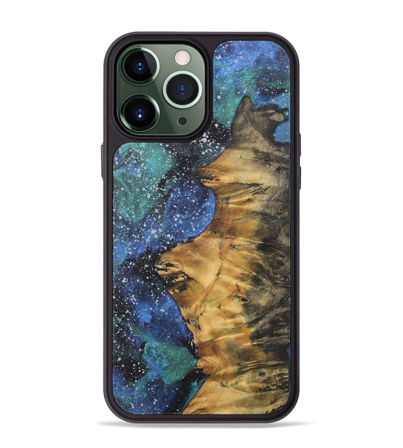 iPhone 13 Pro Max Wood+Resin Phone Case - Jillian (Cosmos, 709879)