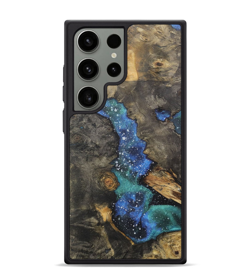 Galaxy S24 Ultra Wood+Resin Phone Case - Camryn (Cosmos, 709880)