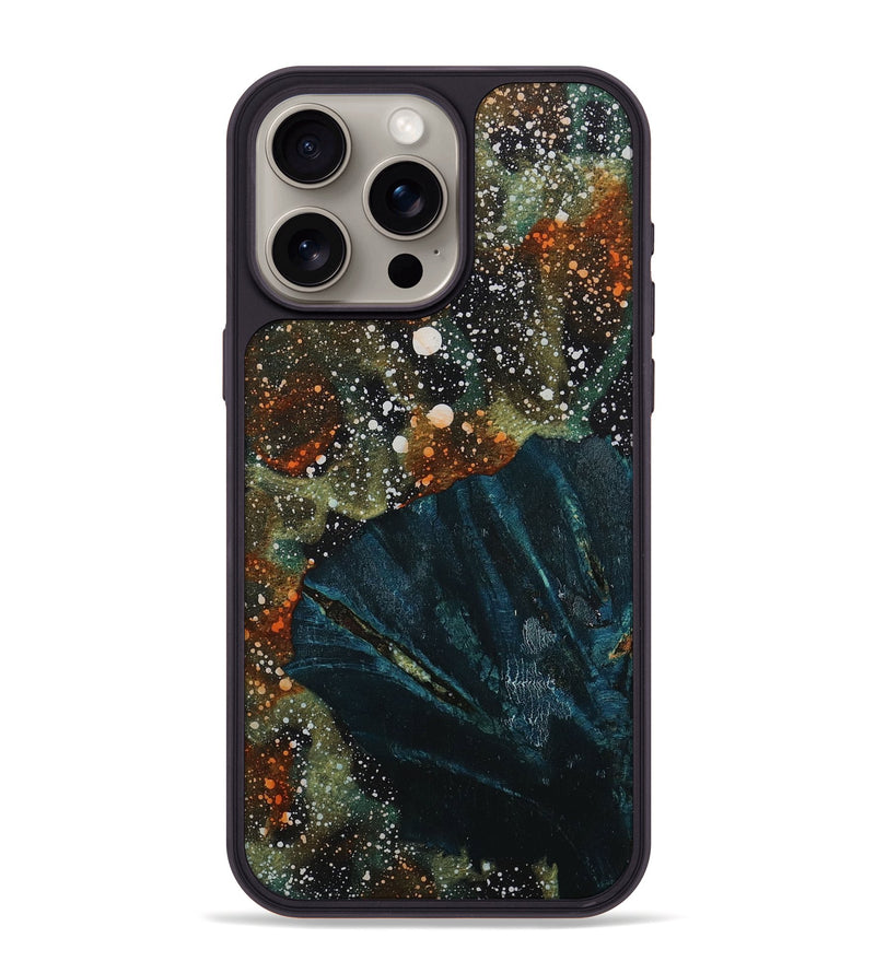 iPhone 15 Pro Max Wood+Resin Phone Case - Maeve (Cosmos, 709887)
