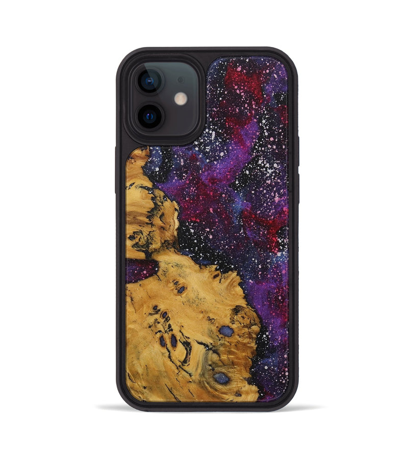 iPhone 12 Wood+Resin Phone Case - Wilbert (Cosmos, 709892)