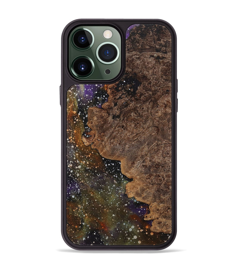 iPhone 13 Pro Max Wood+Resin Phone Case - Delores (Cosmos, 709928)