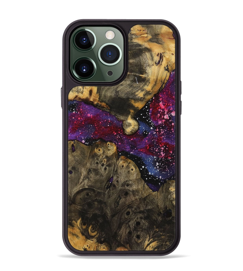iPhone 13 Pro Max Wood+Resin Phone Case - Salvador (Cosmos, 709953)