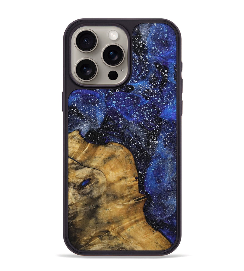 iPhone 15 Pro Max Wood+Resin Phone Case - Delores (Cosmos, 709958)