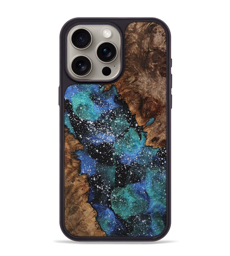 iPhone 15 Pro Max Wood+Resin Phone Case - Morgan (Cosmos, 709962)