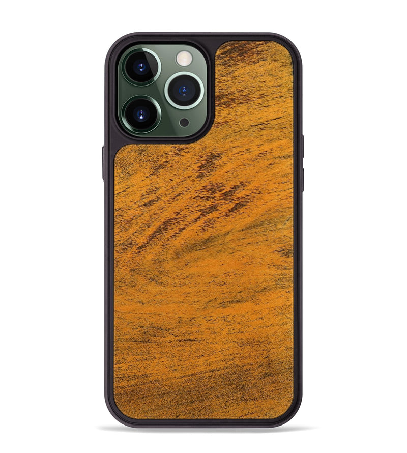 iPhone 13 Pro Max Wood+Resin Phone Case - Stanley (Wood Burl, 710008)