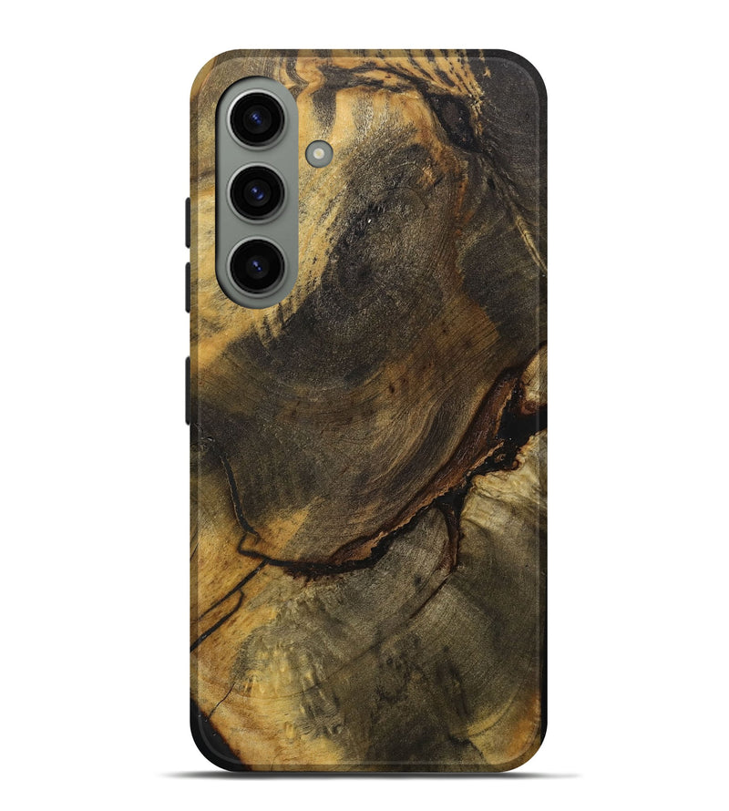 Galaxy S24 Plus Wood+Resin Live Edge Phone Case - Alexander (Wood Burl, 710131)