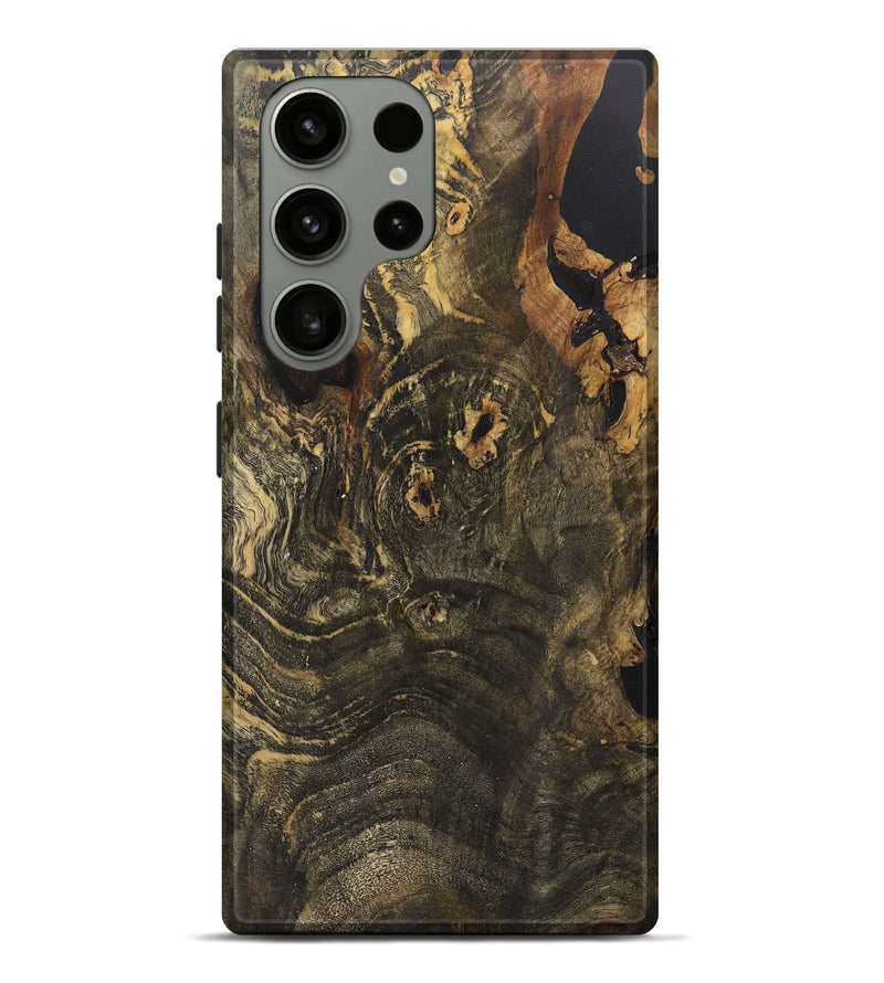 Galaxy S23 Ultra Wood+Resin Live Edge Phone Case - Karl (Wood Burl, 710139)