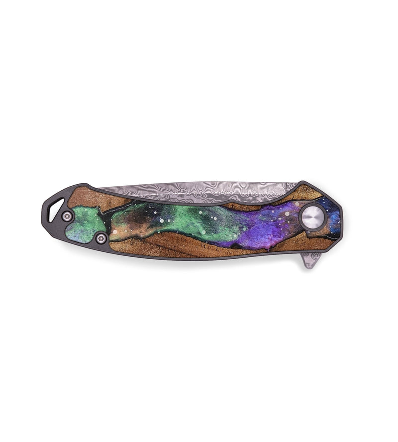 EDC Wood+Resin Pocket Knife - Christina (Cosmos, 710162)