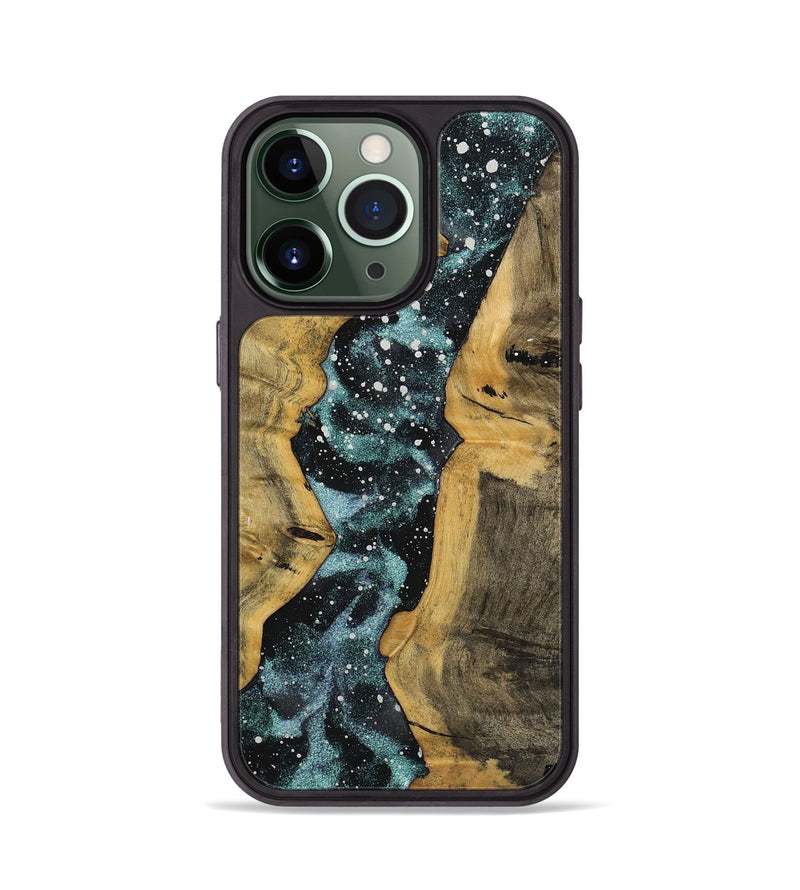 iPhone 13 Pro Wood+Resin Phone Case - Hazel (Cosmos, 710238)