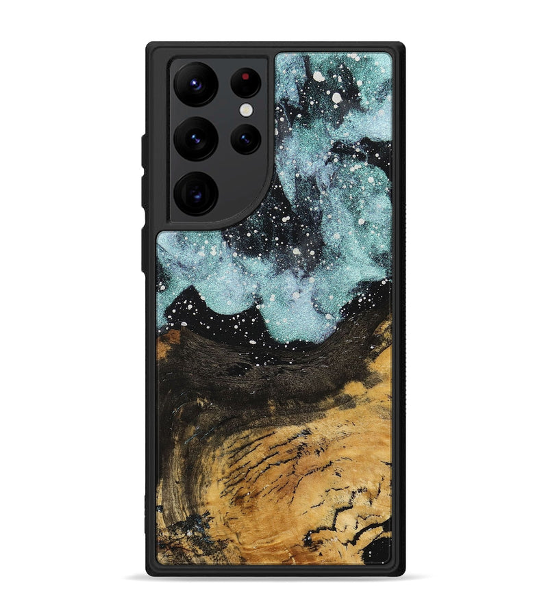 Galaxy S22 Ultra Wood+Resin Phone Case - Tucker (Cosmos, 710244)