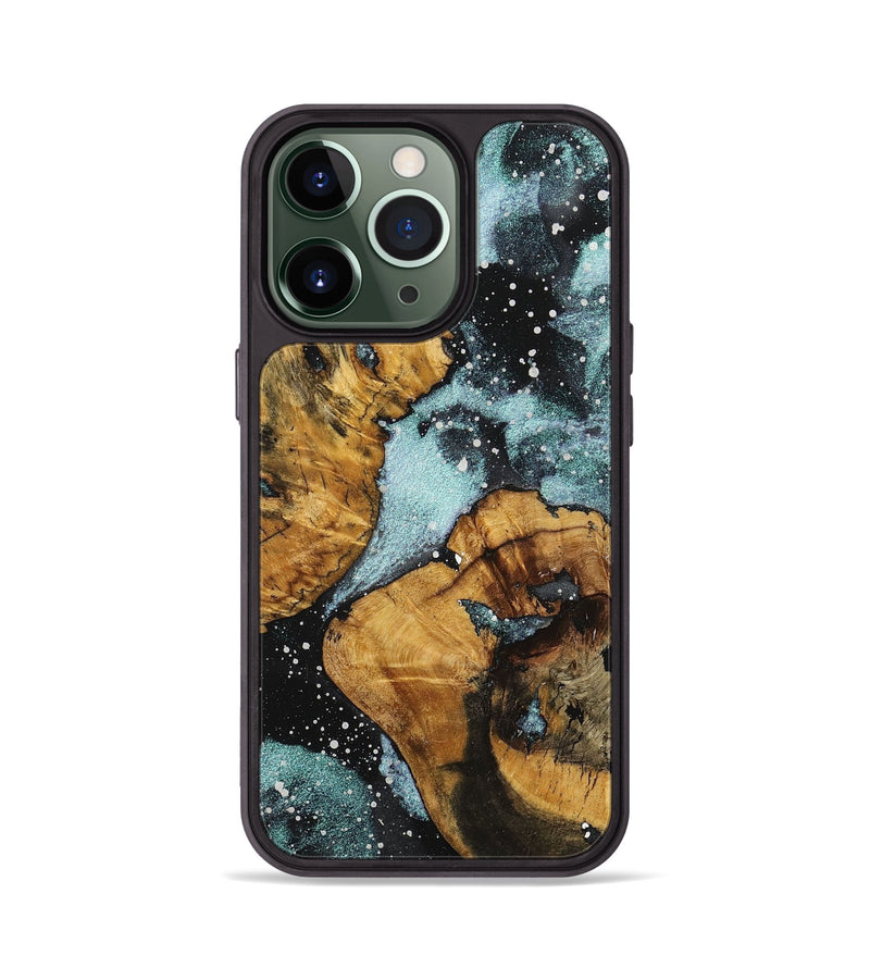 iPhone 13 Pro Wood+Resin Phone Case - Quinton (Cosmos, 710248)