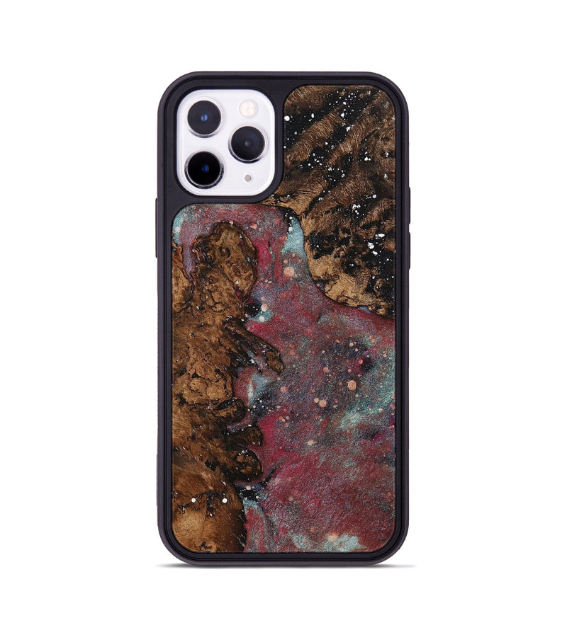 iPhone 11 Pro Wood+Resin Phone Case - Ebony (Cosmos, 710249)