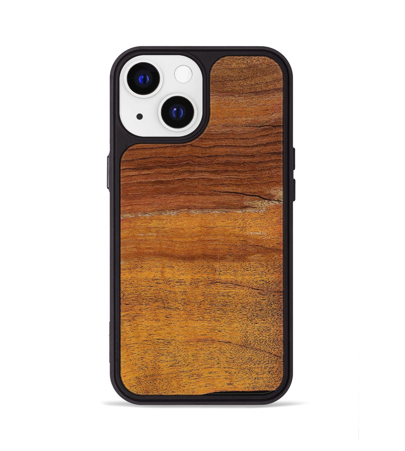 iPhone 13 Wood+Resin Phone Case - Cash (Wood Burl, 710251)