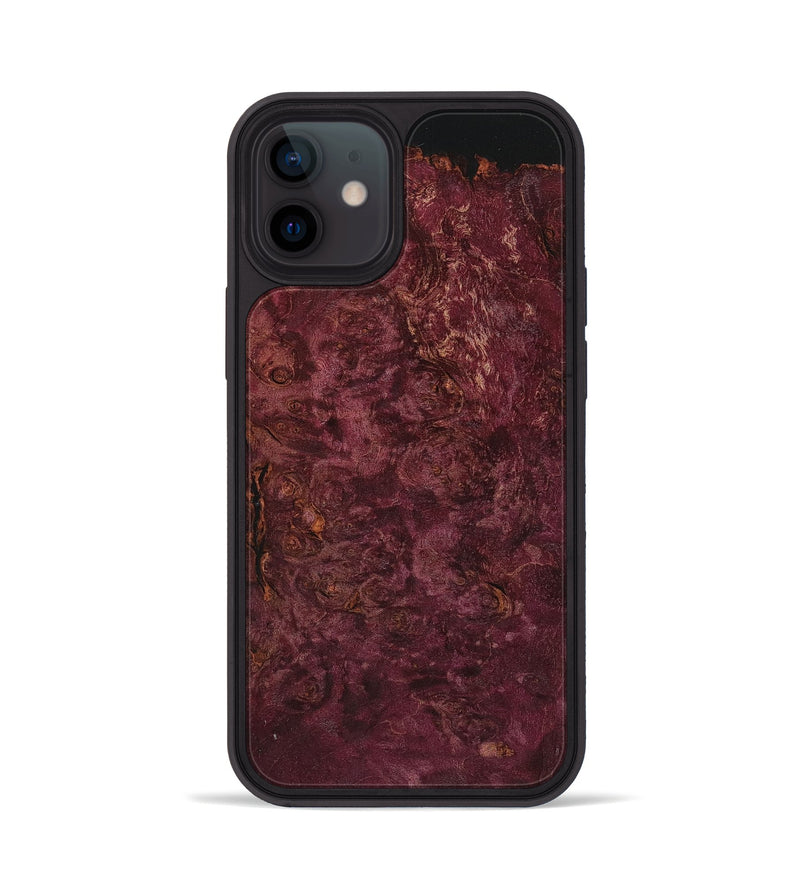 iPhone 12 Wood+Resin Phone Case - Bethany (Wood Burl, 710255)