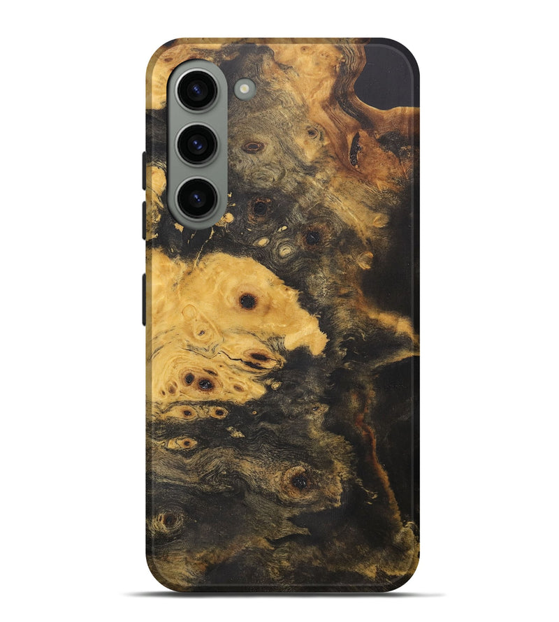Galaxy S23 Plus Wood+Resin Live Edge Phone Case - Grayson (Wood Burl, 710421)