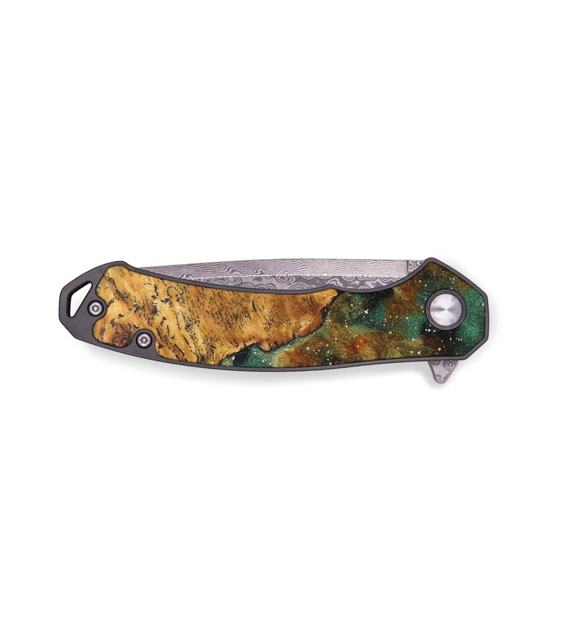 EDC Wood+Resin Pocket Knife - Omar (Cosmos, 710538)