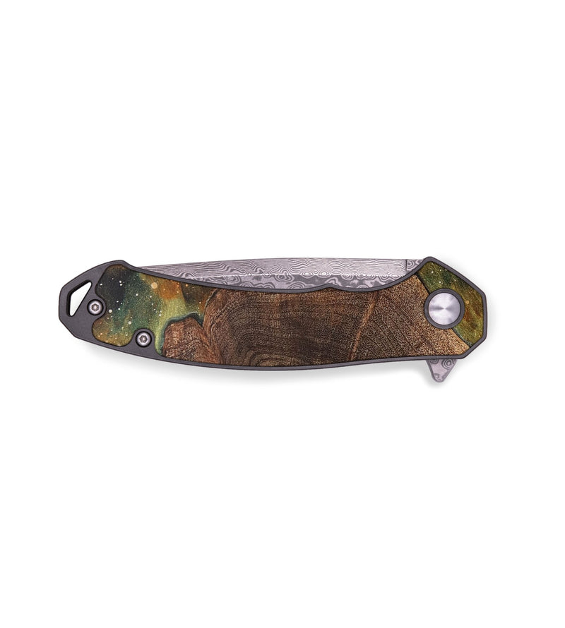 EDC Wood+Resin Pocket Knife - Jill (Cosmos, 710539)