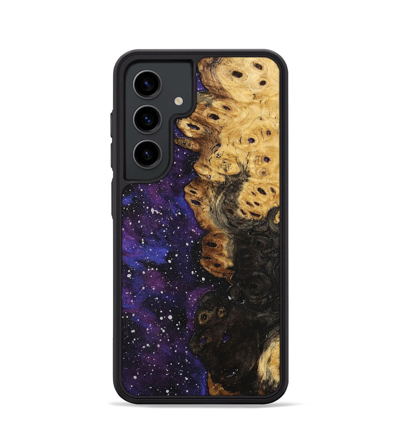 Galaxy S24 Wood+Resin Phone Case - Micheal (Cosmos, 710682)