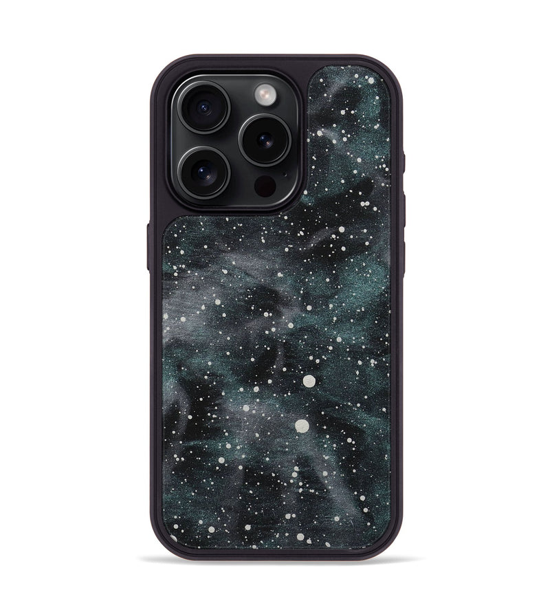 iPhone 15 Pro Wood+Resin Phone Case - Steve (Cosmos, 710686)
