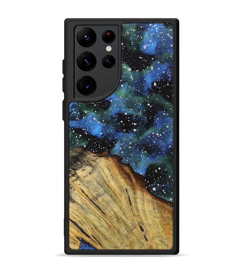Galaxy S22 Ultra Wood+Resin Phone Case - Samara (Cosmos, 710688)