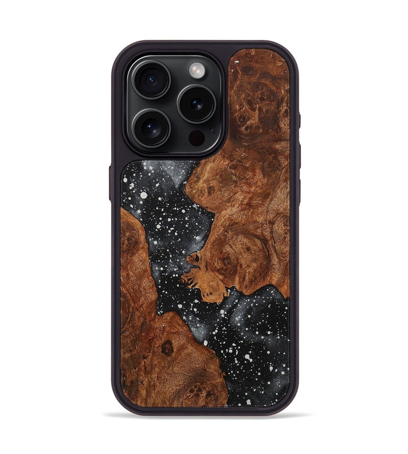 iPhone 15 Pro Wood+Resin Phone Case - Cooper (Cosmos, 710704)