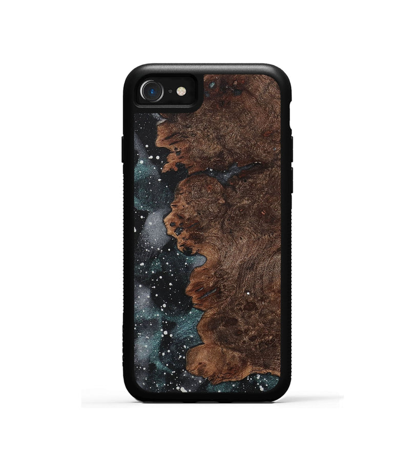 iPhone SE Wood+Resin Phone Case - Tamara (Cosmos, 710712)