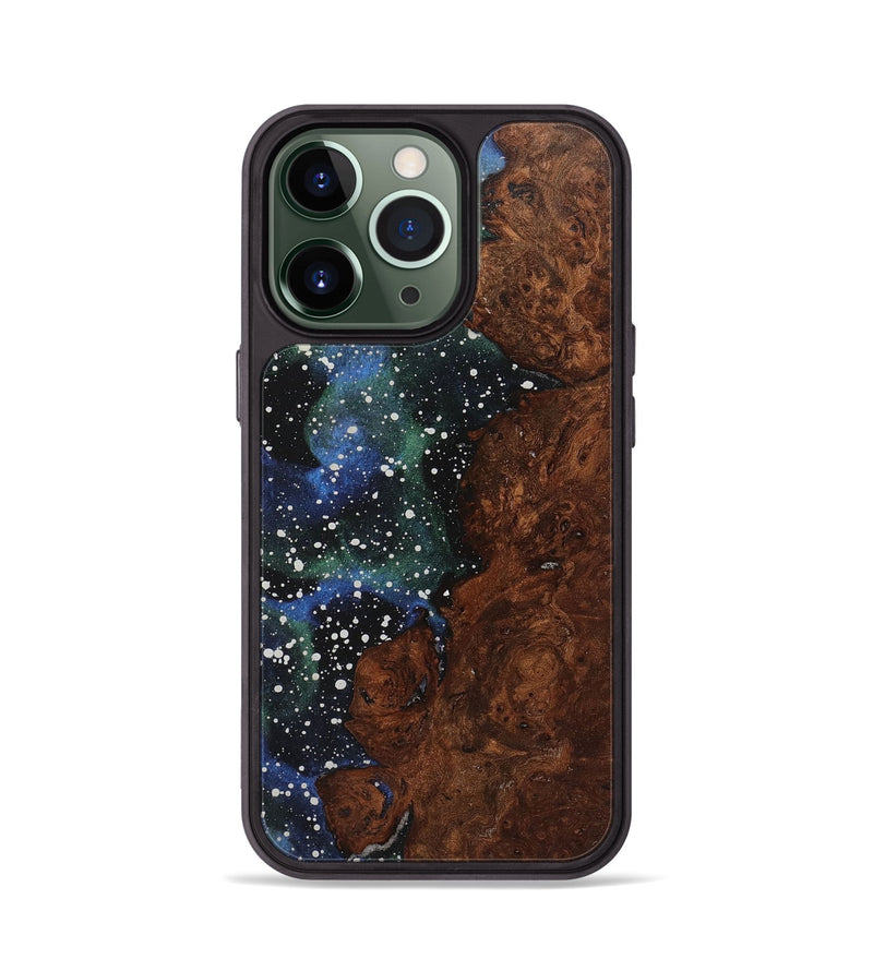 iPhone 13 Pro Wood+Resin Phone Case - Georgia (Cosmos, 710715)