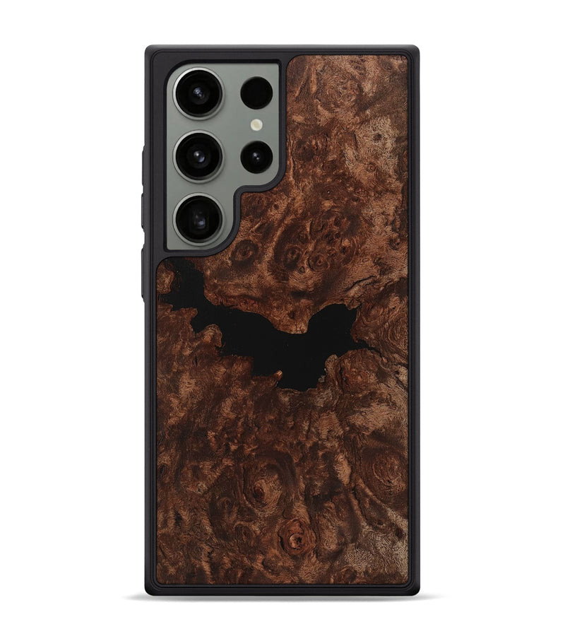 Galaxy S24 Ultra Wood+Resin Phone Case - Destiny (Wood Burl, 710752)