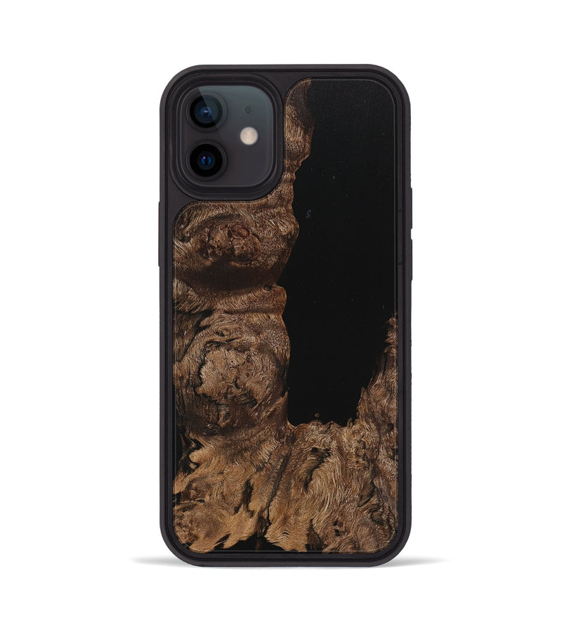 iPhone 12 Wood+Resin Phone Case - Marla (Wood Burl, 710753)