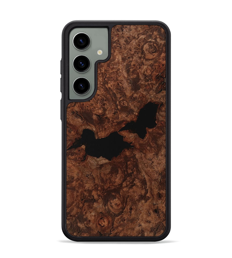 Galaxy S24 Plus Wood+Resin Phone Case - Orville (Wood Burl, 710763)