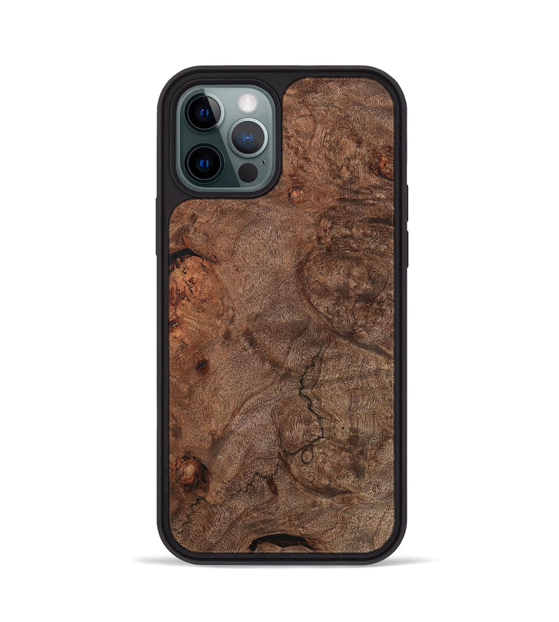 iPhone 12 Pro Wood+Resin Phone Case - Kerry (Wood Burl, 710770)